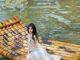 青豆客 – 佟蔓双马尾写真：原图中的甜美与俏皮照片尽曝光