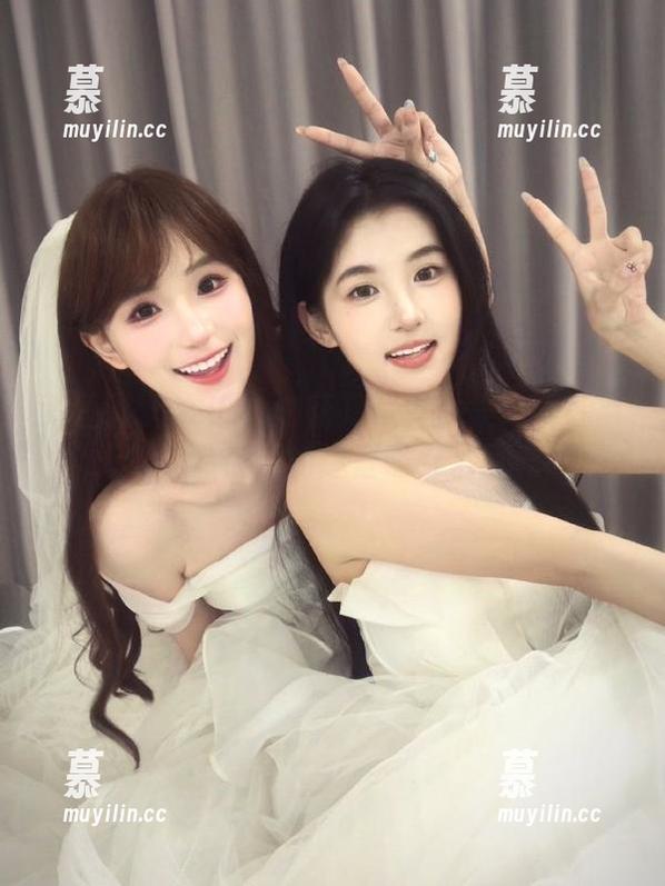 青豆客 - 尤Una娜花嫁写真合集：婚礼当天，竟然被她的造型吸引了目光！